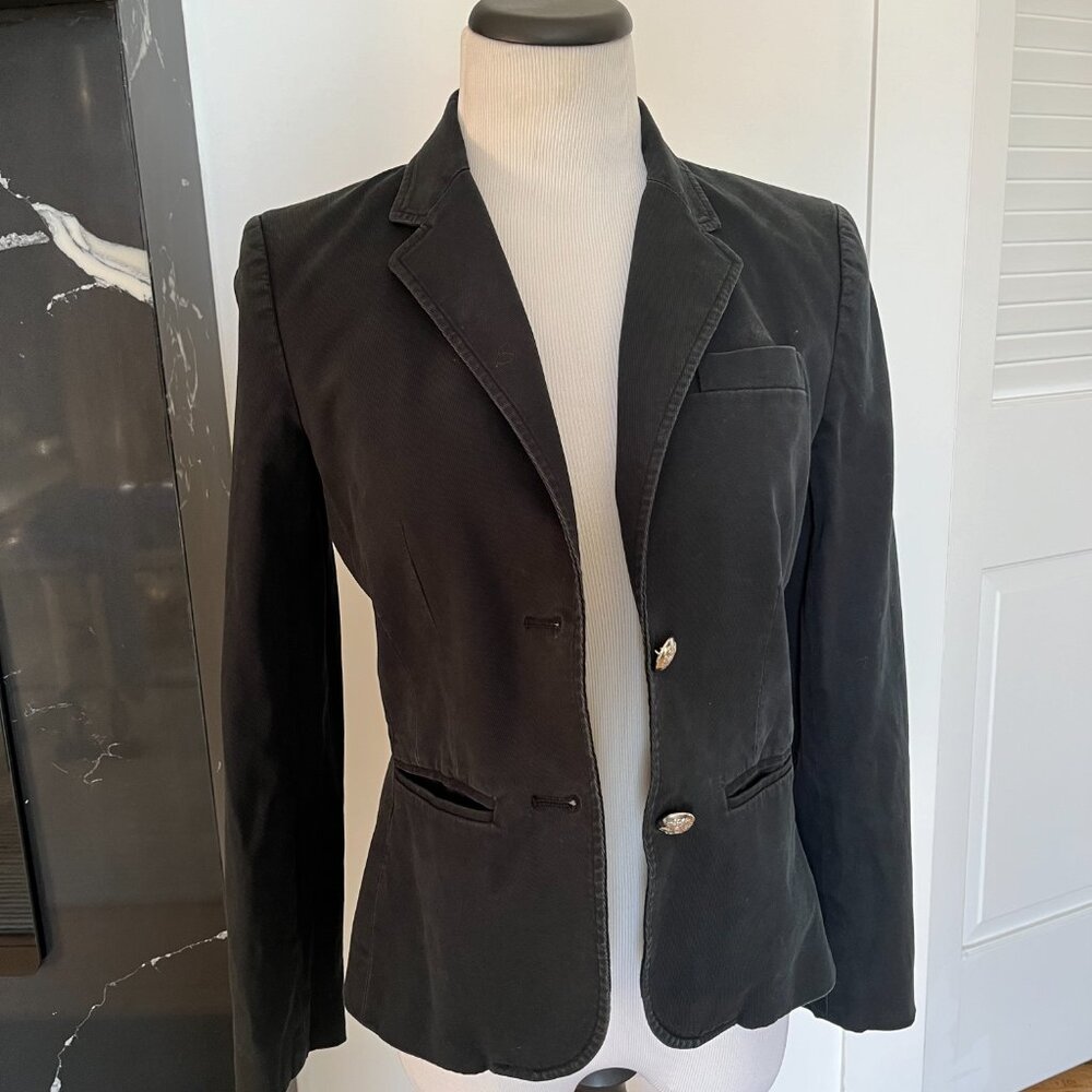 Polo Ralph Lauren Academia Women's Jacket, Blazer, Black, Size 6P,  Business - Picture 2 of 16